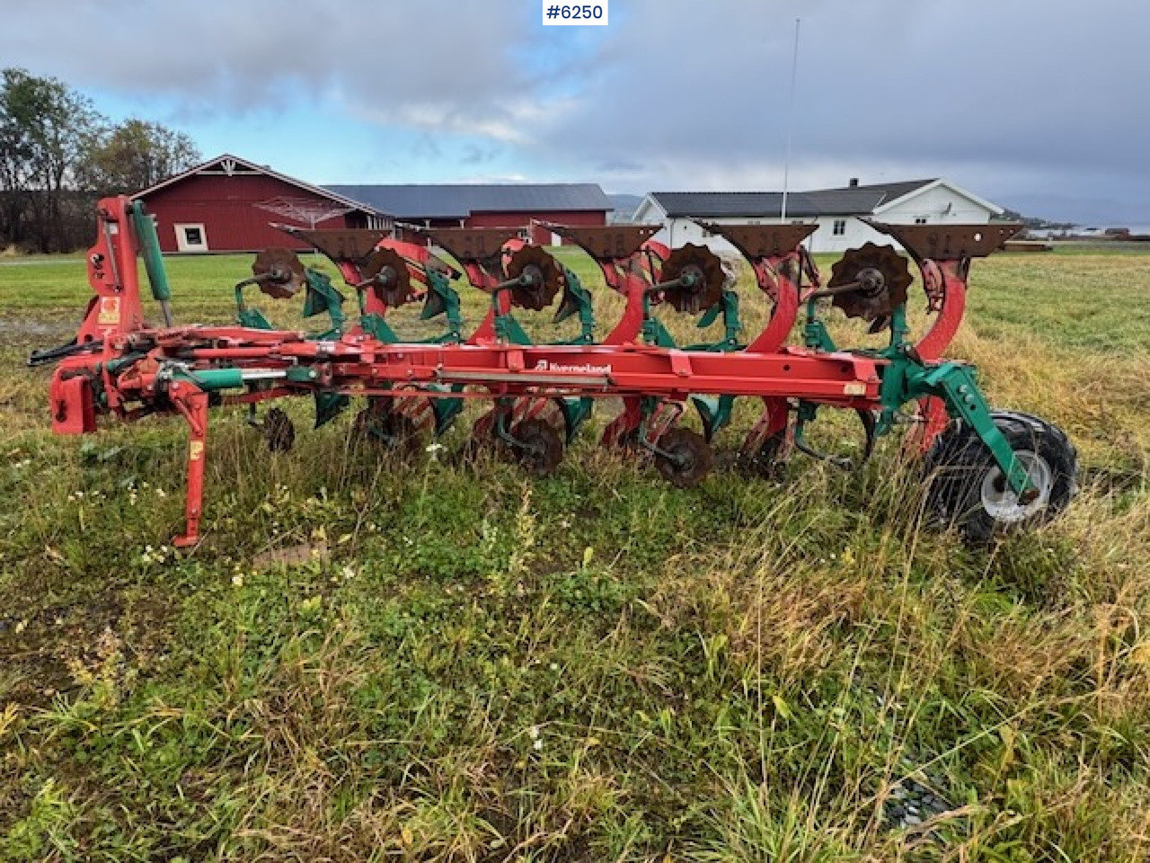 Stroj na obrábanie pôdy 2017 Kverneland EG 5-coil reversible plow w/ new coulters and extra equipment!: obrázok 7