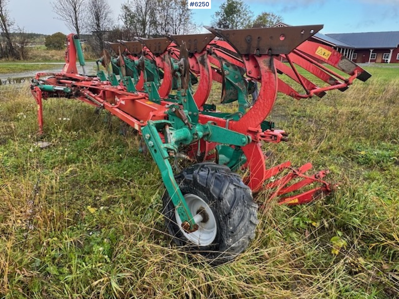 Stroj na obrábanie pôdy 2017 Kverneland EG 5-coil reversible plow w/ new coulters and extra equipment!: obrázok 6