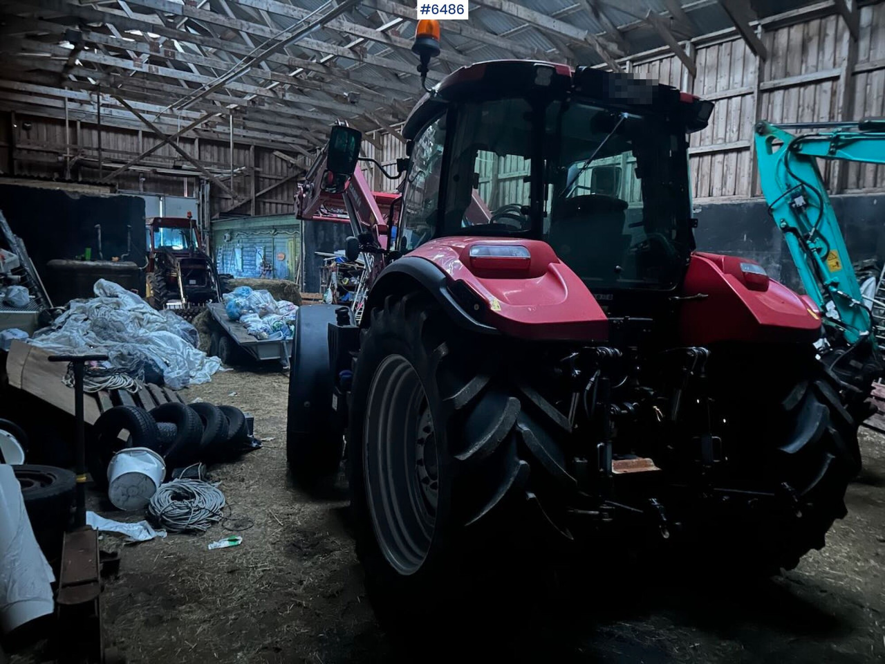 2018 CASE IH LUXXUM 120 4x4 tractor with front loader. - Traktor: obrázok 4 2018 CASE IH LUXXUM 120 4x4 tractor with front loader. - Traktor: obrázok 4