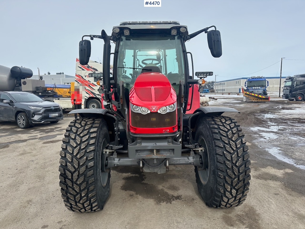 2018 Massey Ferguson MF5713 S w/ 2020 Dalen snow blower - Traktor: obrázok 5 2018 Massey Ferguson MF5713 S w/ 2020 Dalen snow blower - Traktor: obrázok 5