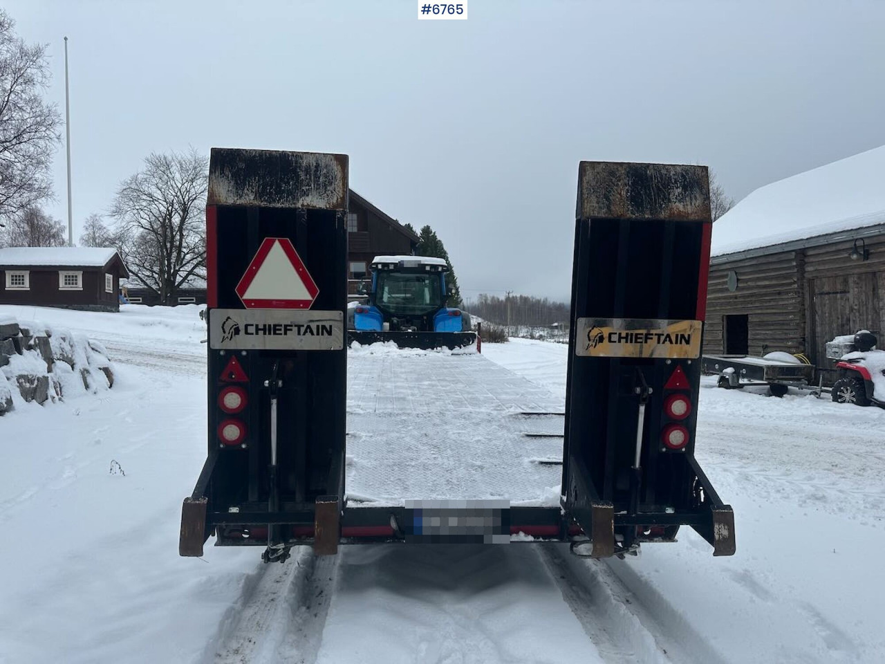 2019 Chieftain 2 axle machine trolley w/ light chains. - Poľnohospodársky príves: obrázok 4 2019 Chieftain 2 axle machine trolley w/ light chains. - Poľnohospodársky príves: obrázok 4