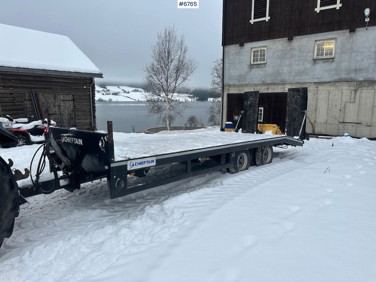 2019 Chieftain 2 axle machine trolley w/ light chains. - Poľnohospodársky príves: obrázok 1 2019 Chieftain 2 axle machine trolley w/ light chains. - Poľnohospodársky príves: obrázok 1