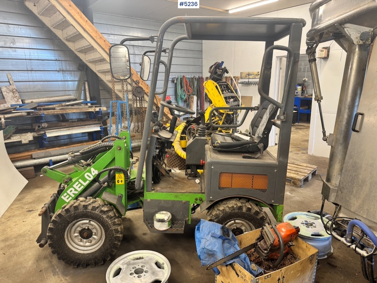 2019 Everun Erel 04 Skid Steer Loader w/ Bucket - Kĺbový nakladač: obrázok 1 2019 Everun Erel 04 Skid Steer Loader w/ Bucket - Kĺbový nakladač: obrázok 1