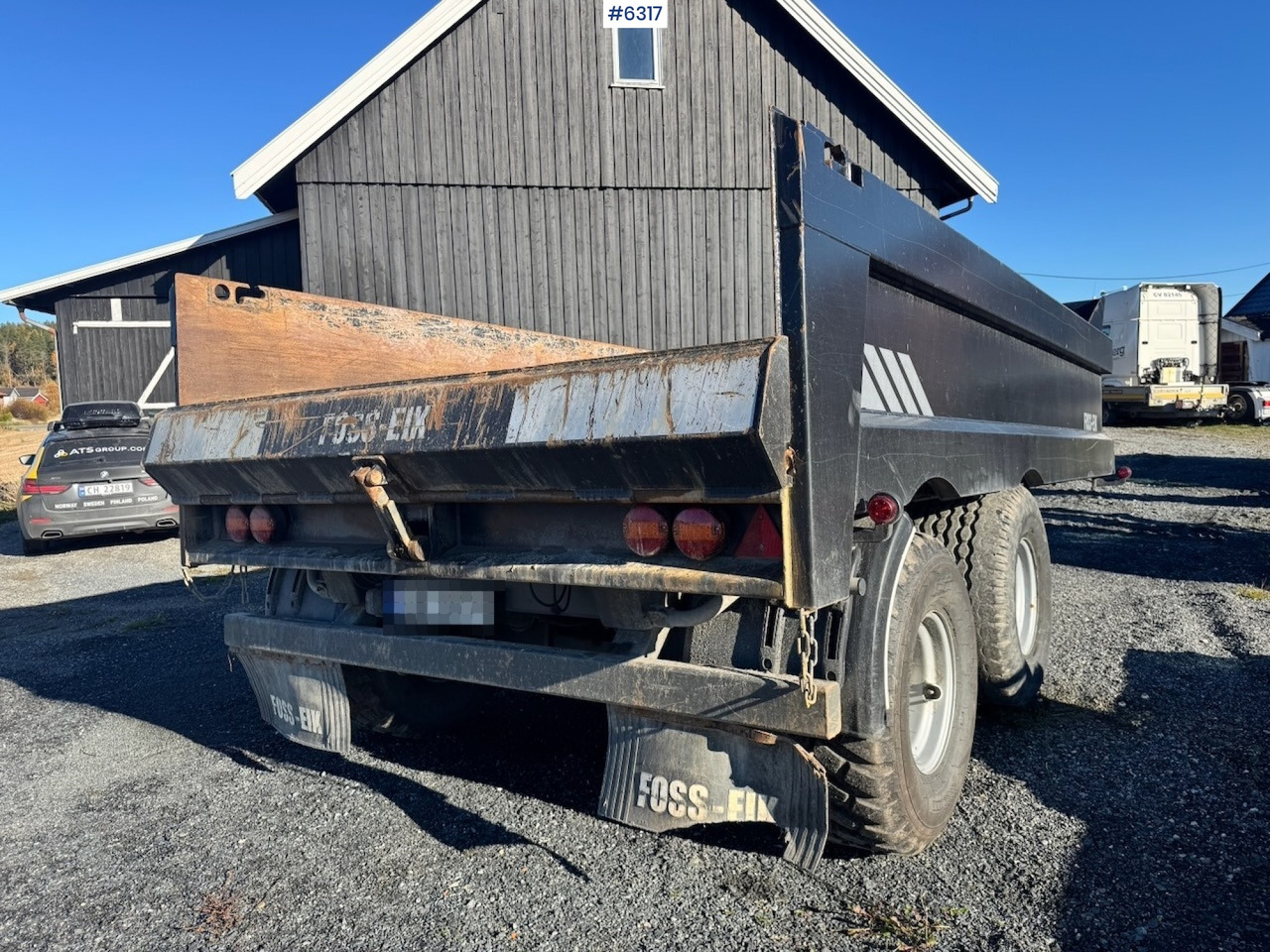 2020 Foss Eik Dumper Trailer. - Poľnohospodársky sklápěcí príves: obrázok 4 2020 Foss Eik Dumper Trailer. - Poľnohospodársky sklápěcí príves: obrázok 4
