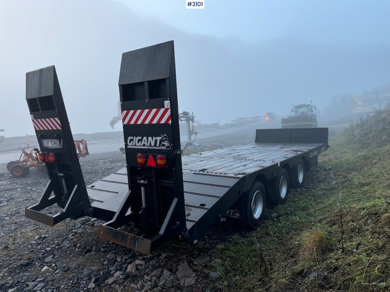 2021 Gigant Machine trailer with drive bridges - Príves podvalník: obrázok 2 2021 Gigant Machine trailer with drive bridges - Príves podvalník: obrázok 2