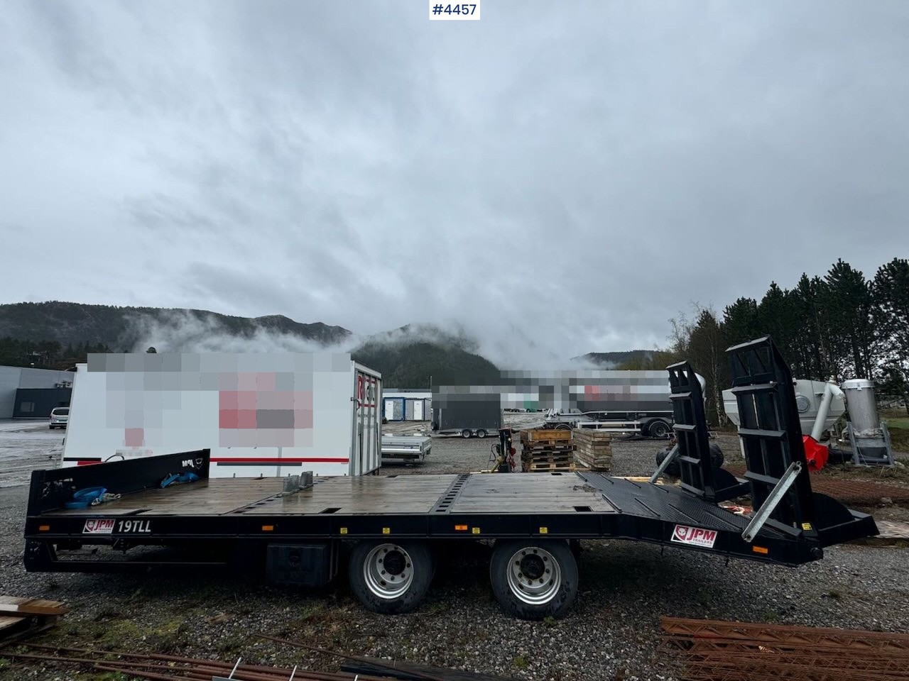 2021 JPM 19TLL Machine Trailer - Príves podvalník: obrázok 4 2021 JPM 19TLL Machine Trailer - Príves podvalník: obrázok 4