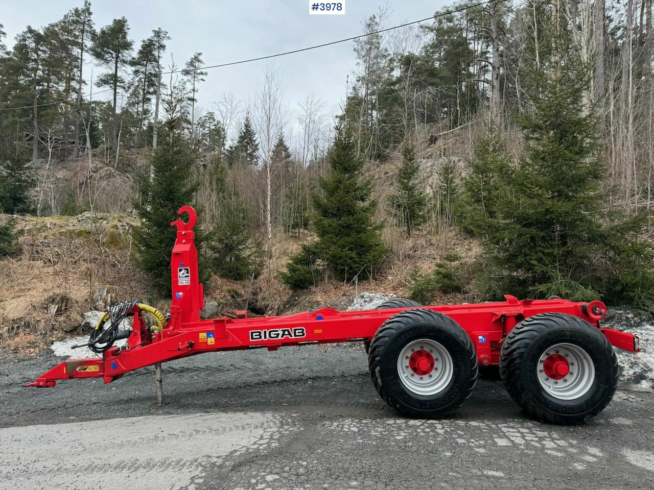 2022 Bigab 15-19 hook trailer - Príves podvalník: obrázok 2 2022 Bigab 15-19 hook trailer - Príves podvalník: obrázok 2