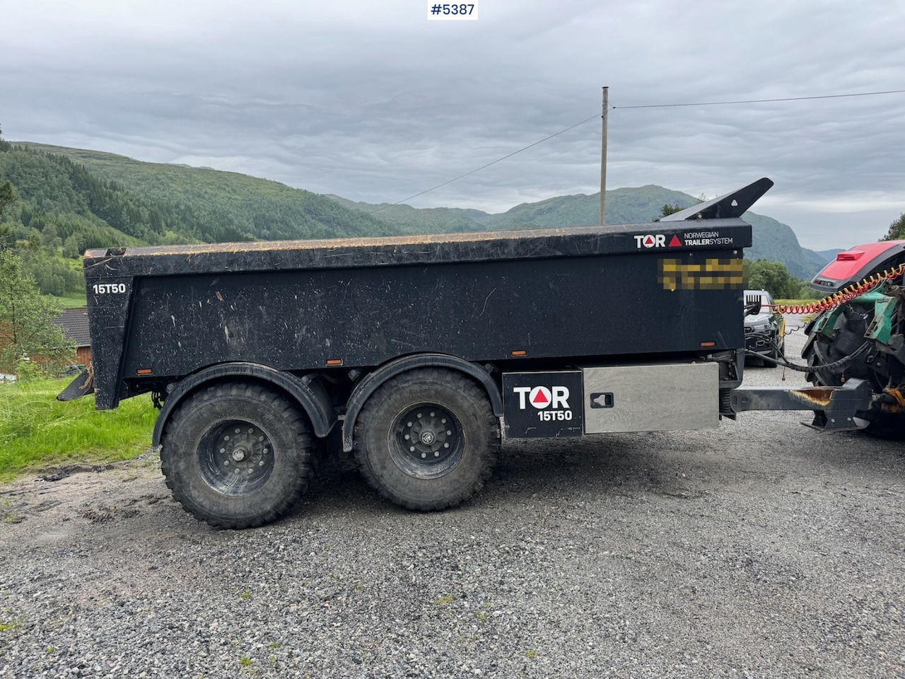 2023 TOR T15T50 Dump trailer. - Poľnohospodársky sklápěcí príves: obrázok 4 2023 TOR T15T50 Dump trailer. - Poľnohospodársky sklápěcí príves: obrázok 4