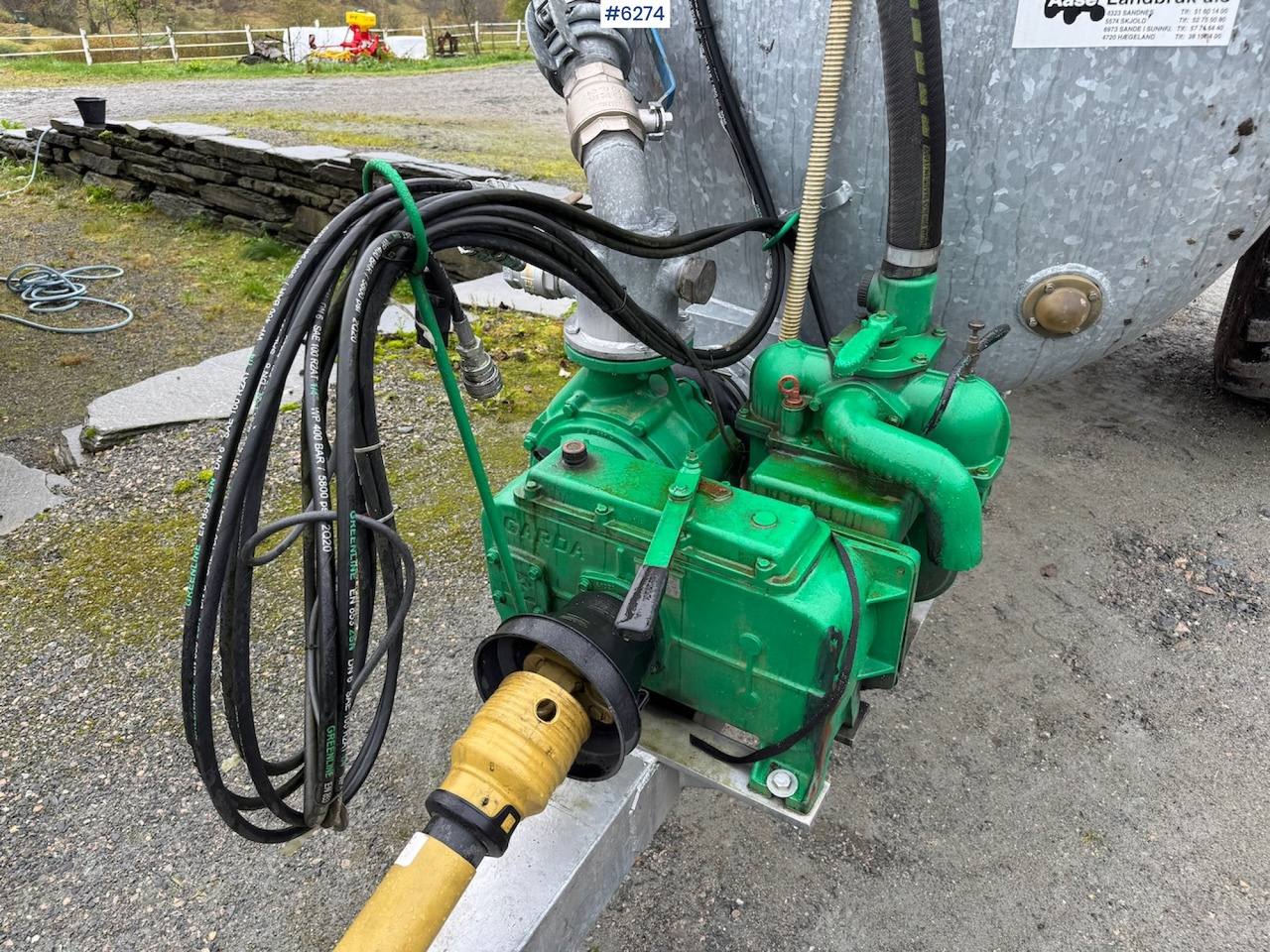 2024 Garcia C-60 6000 liter manure wagon w/ vacuum, combi and cannon. - Fekálny náves: obrázok 5 2024 Garcia C-60 6000 liter manure wagon w/ vacuum, combi and cannon. - Fekálny náves: obrázok 5