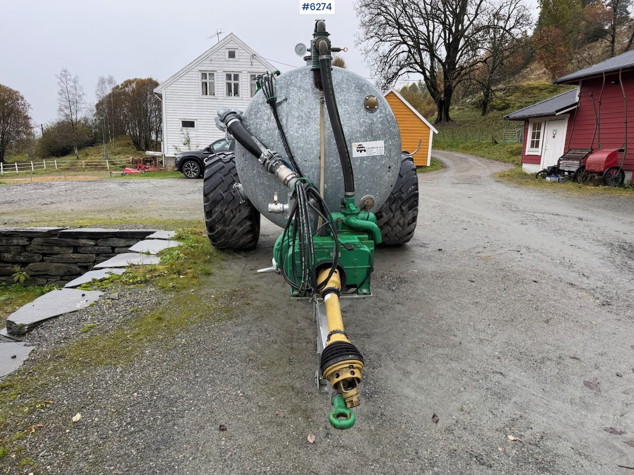 2024 Garcia C-60 6000 liter manure wagon w/ vacuum, combi and cannon. - Fekálny náves: obrázok 3 2024 Garcia C-60 6000 liter manure wagon w/ vacuum, combi and cannon. - Fekálny náves: obrázok 3