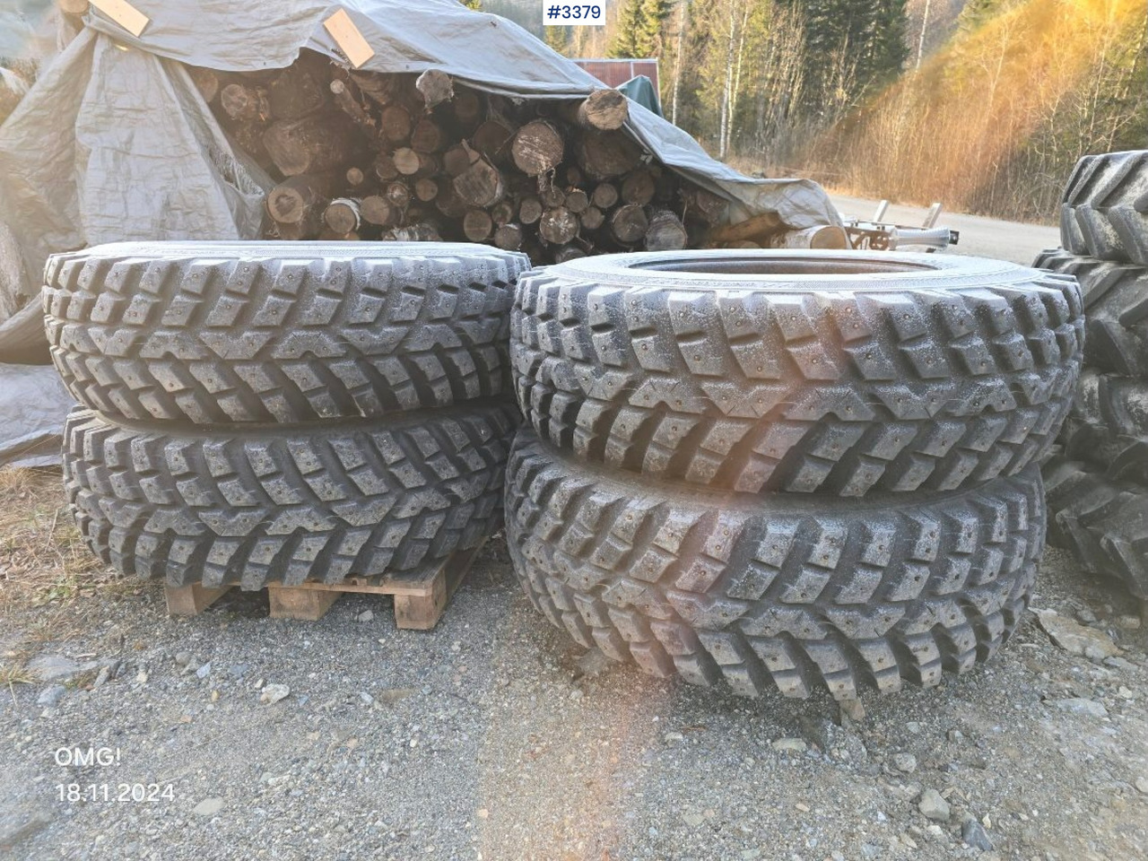 4 Nokian tires on rims for JCB - Kompletné koleso: obrázok 1 4 Nokian tires on rims for JCB - Kompletné koleso: obrázok 1