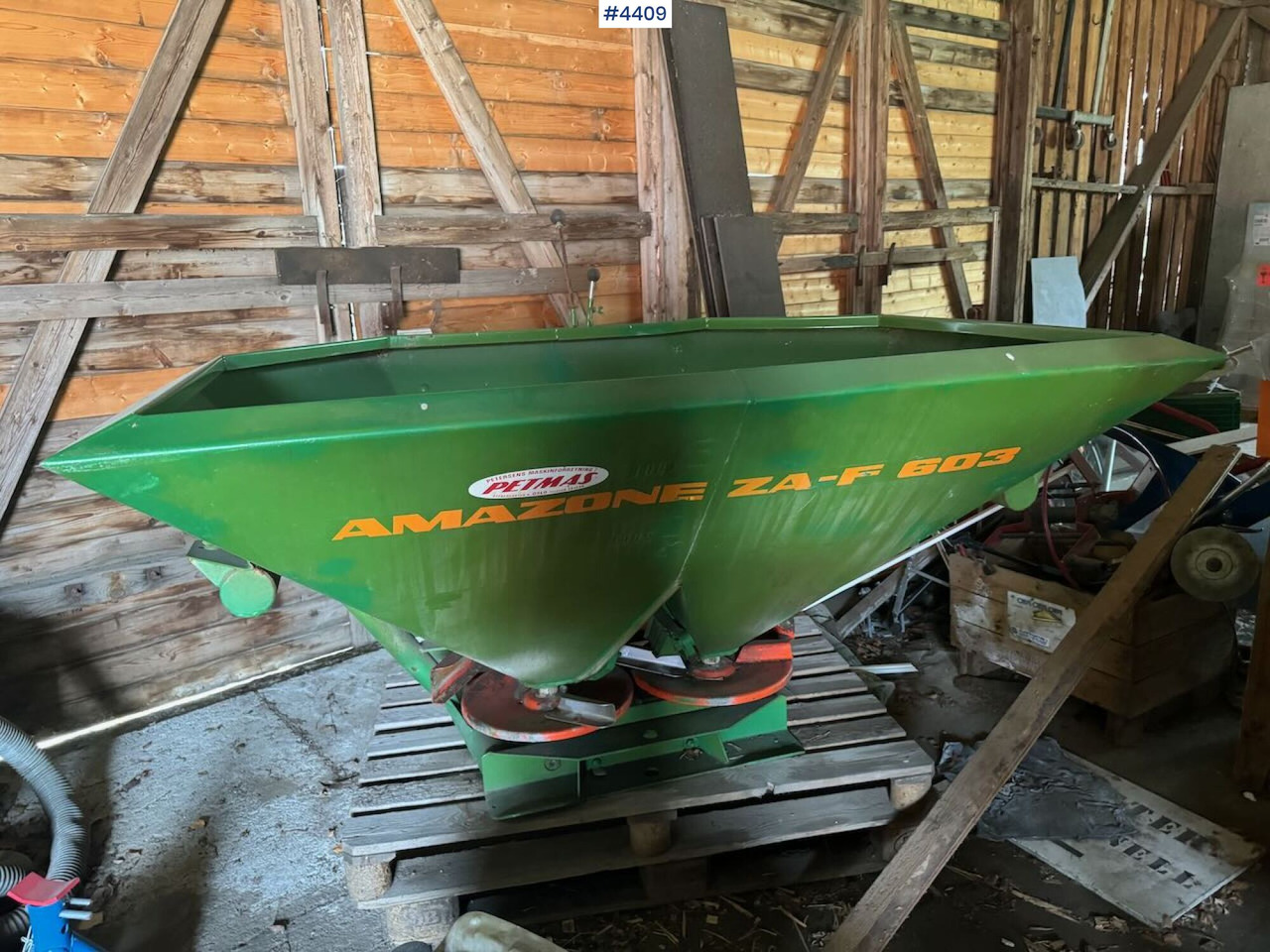 Amazone ZA-F 603 Fertilizer spreader - Rozmetač hnojiva: obrázok 2 Amazone ZA-F 603 Fertilizer spreader - Rozmetač hnojiva: obrázok 2