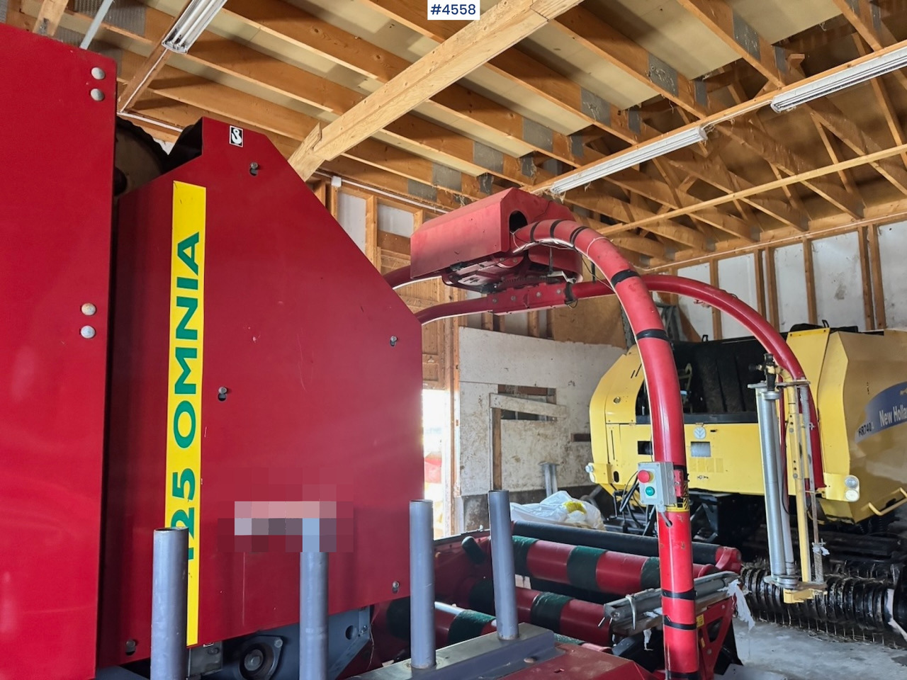 Approx. 2010 FeraBoli Omnia 125 Round Baler - Stroje na zber krmovín: obrázok 4 Approx. 2010 FeraBoli Omnia 125 Round Baler - Stroje na zber krmovín: obrázok 4