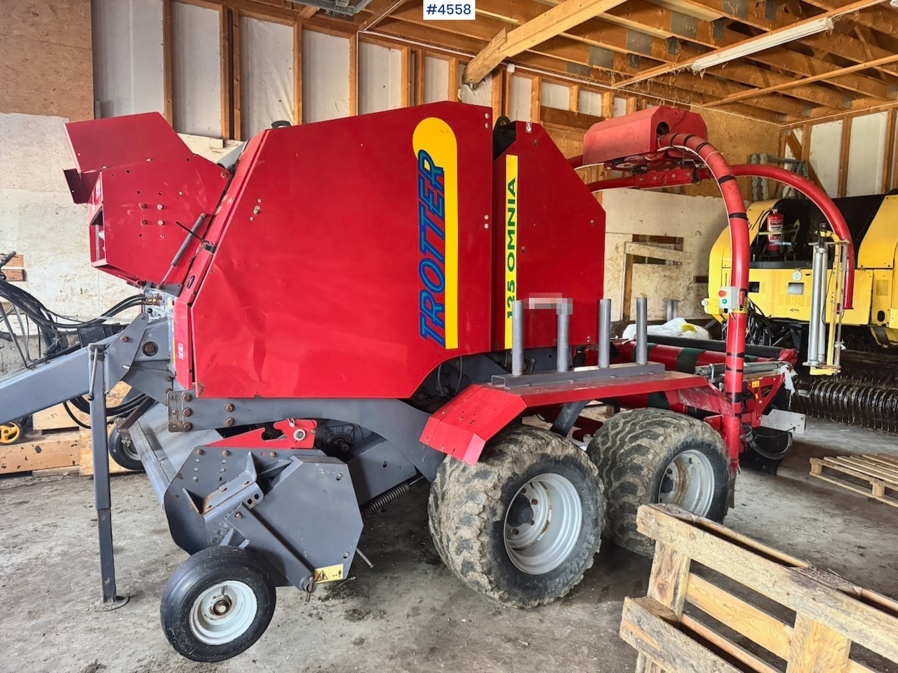 Approx. 2010 FeraBoli Omnia 125 Round Baler - Stroje na zber krmovín: obrázok 3 Approx. 2010 FeraBoli Omnia 125 Round Baler - Stroje na zber krmovín: obrázok 3