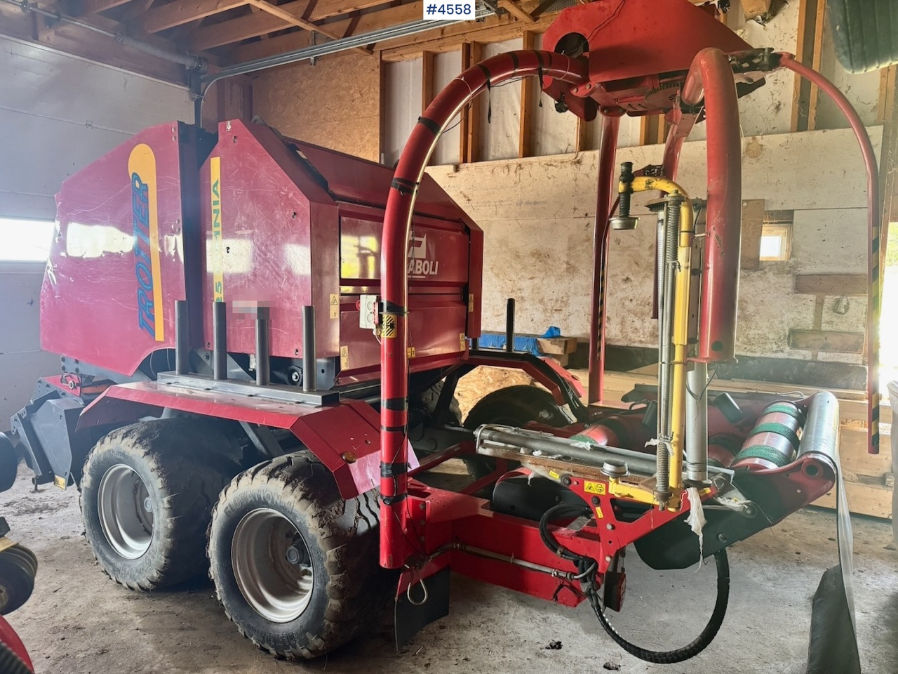 Approx. 2010 FeraBoli Omnia 125 Round Baler - Stroje na zber krmovín: obrázok 5 Approx. 2010 FeraBoli Omnia 125 Round Baler - Stroje na zber krmovín: obrázok 5