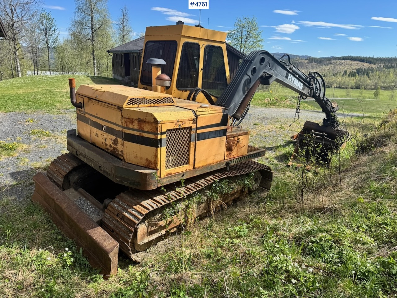 Circa 1990 Hymas 82R Crawler excavator w/ 2 buckets. - Rýpadlo: obrázok 5 Circa 1990 Hymas 82R Crawler excavator w/ 2 buckets. - Rýpadlo: obrázok 5