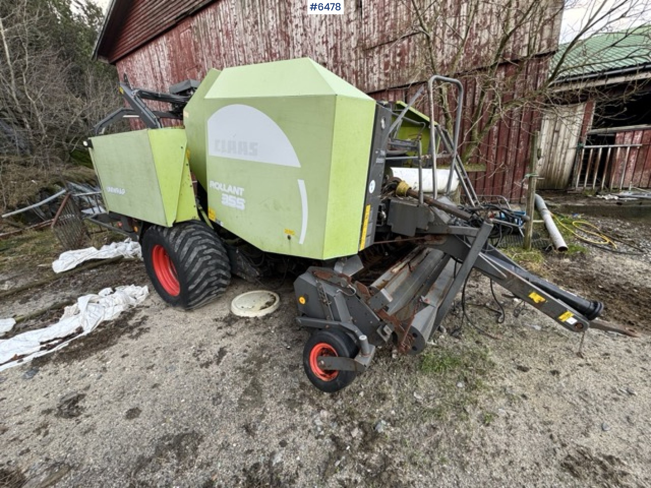 Claas Rollant 255 Uniwrap – 2010 model Condition: Repair project / for parts - Stroje na zber krmovín: obrázok 3 Claas Rollant 255 Uniwrap – 2010 model Condition: Repair project / for parts - Stroje na zber krmovín: obrázok 3