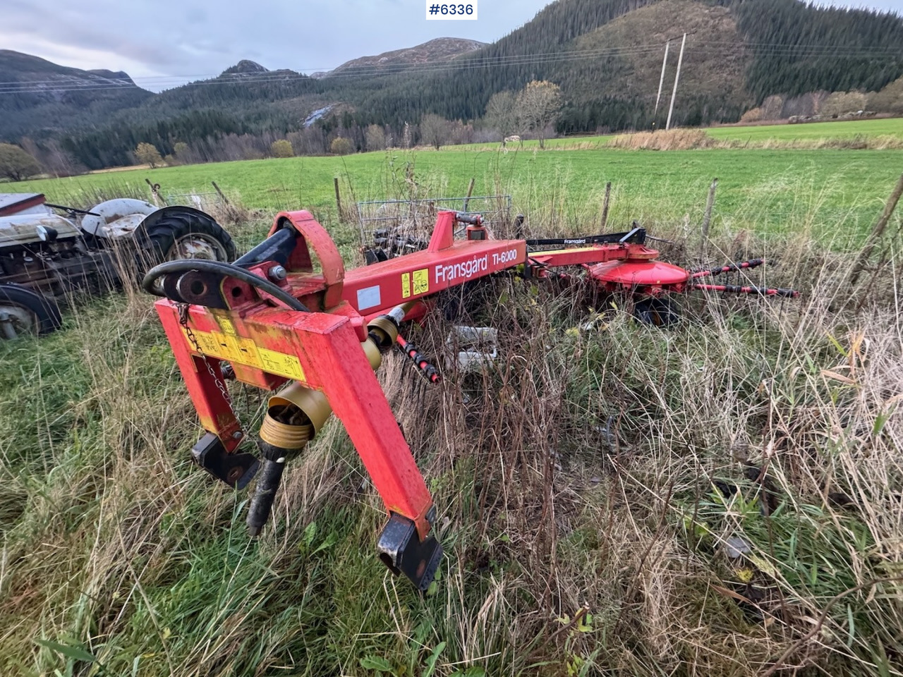 Fransgård TI-6000 combi rake - Stroje na zber krmovín: obrázok 4 Fransgård TI-6000 combi rake - Stroje na zber krmovín: obrázok 4
