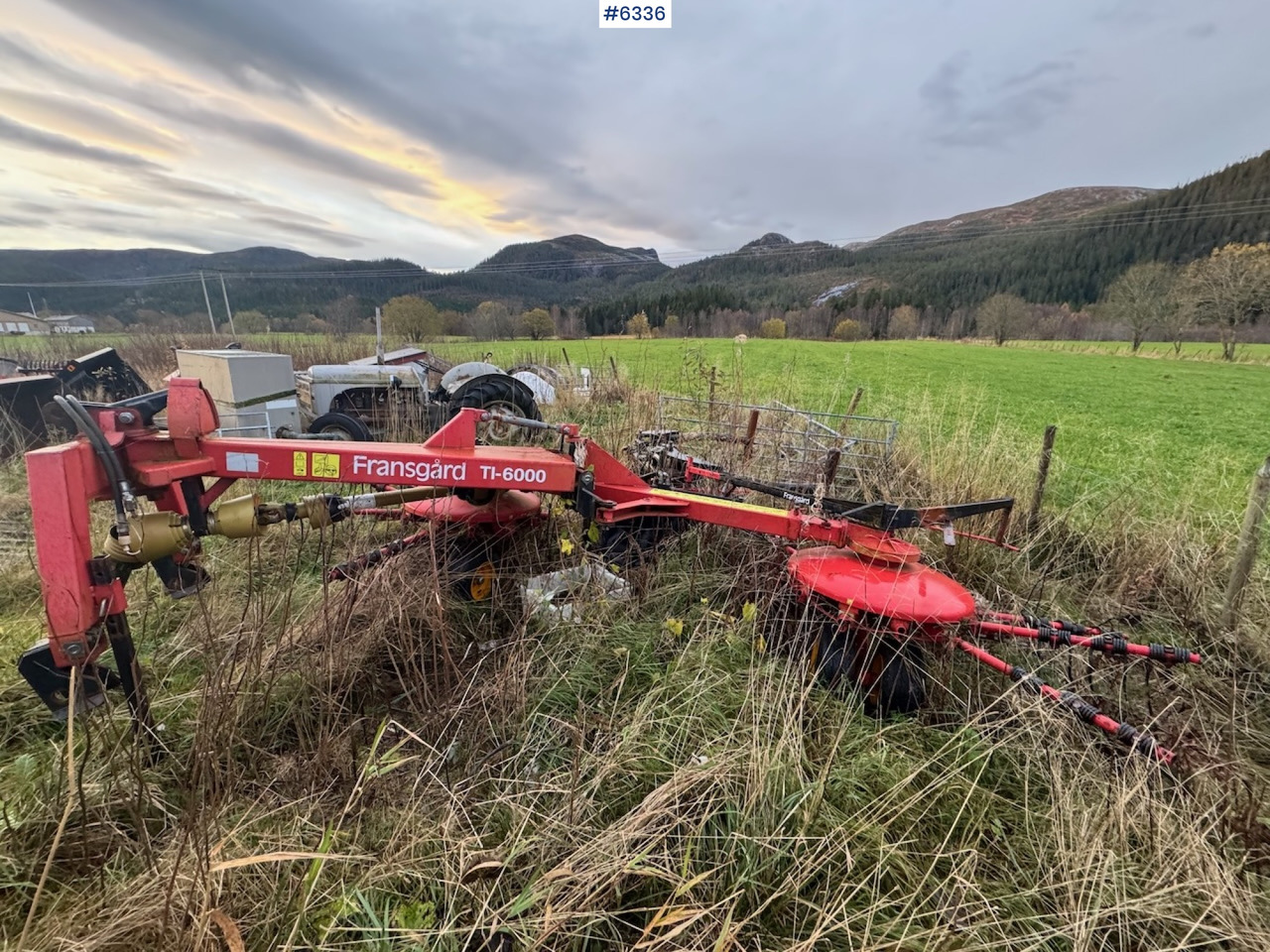 Fransgård TI-6000 combi rake - Stroje na zber krmovín: obrázok 5 Fransgård TI-6000 combi rake - Stroje na zber krmovín: obrázok 5