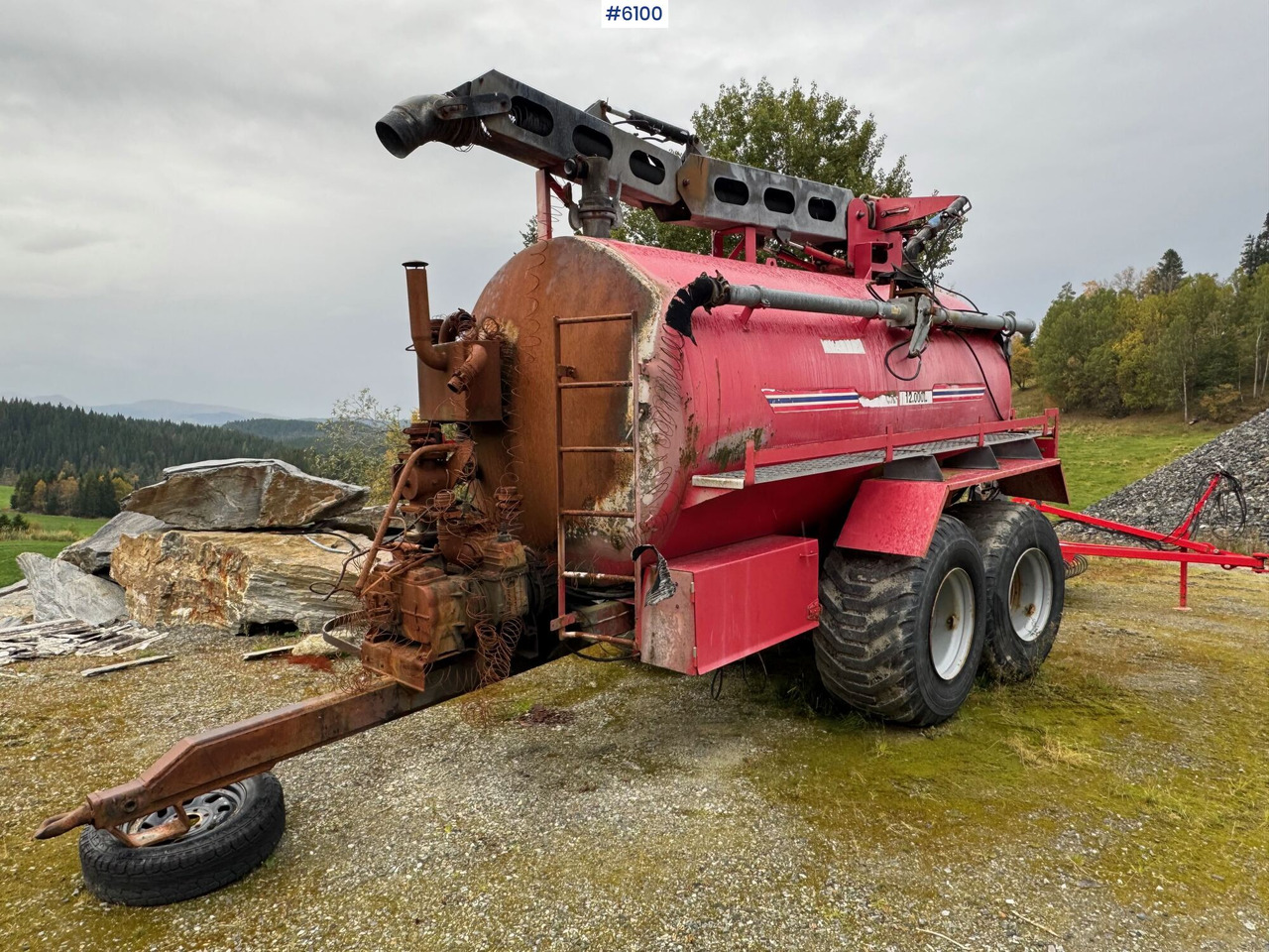 Høgborg 12,000L fertilizer trailer - Fekálny náves: obrázok 2 Høgborg 12,000L fertilizer trailer - Fekálny náves: obrázok 2