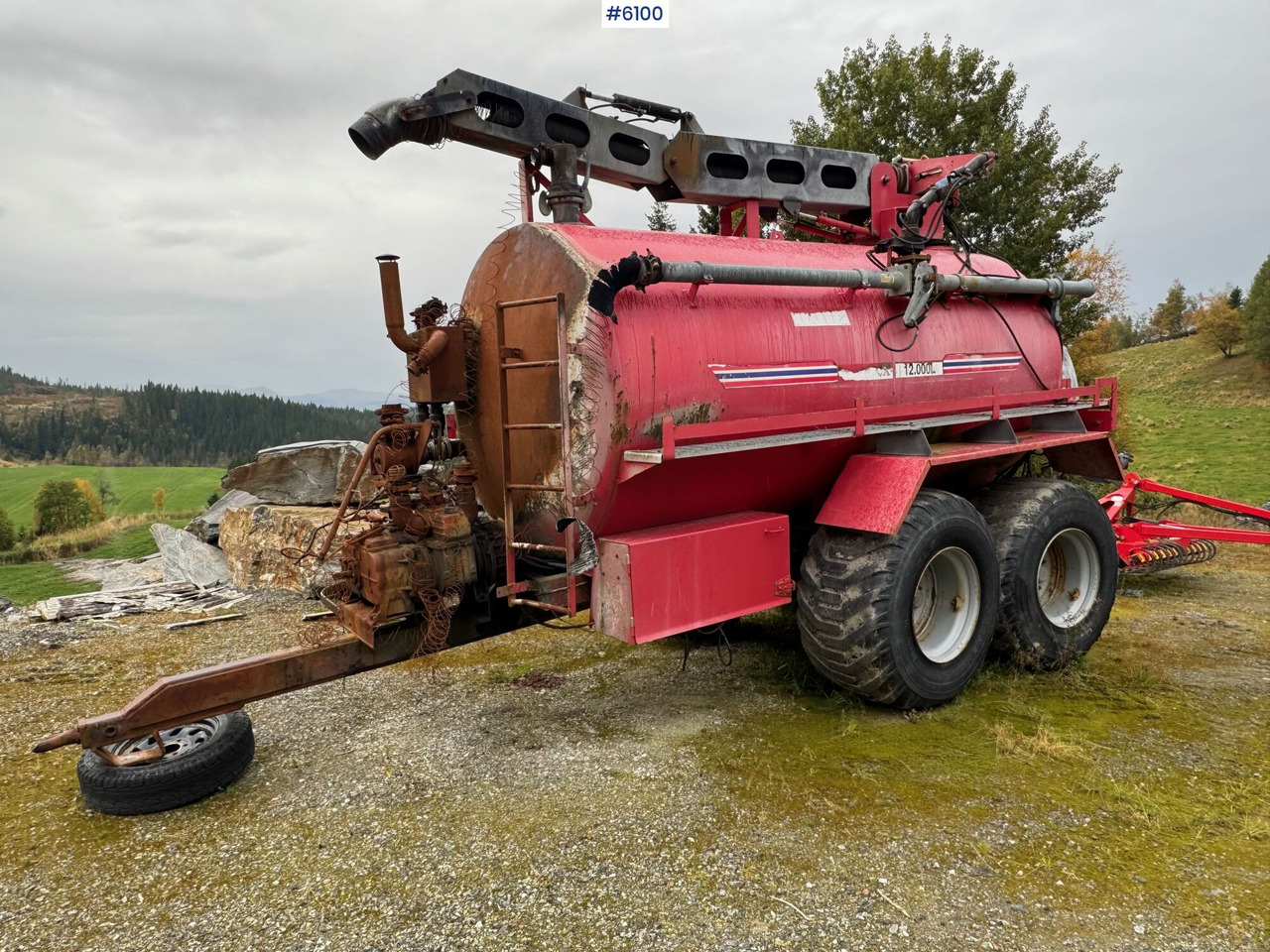Høgborg 12,000L fertilizer trailer - Fekálny náves: obrázok 1 Høgborg 12,000L fertilizer trailer - Fekálny náves: obrázok 1