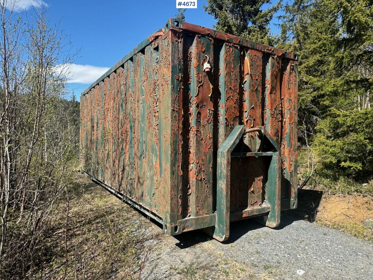 Hook lift container - Kontajner abroll: obrázok 1 Hook lift container - Kontajner abroll: obrázok 1