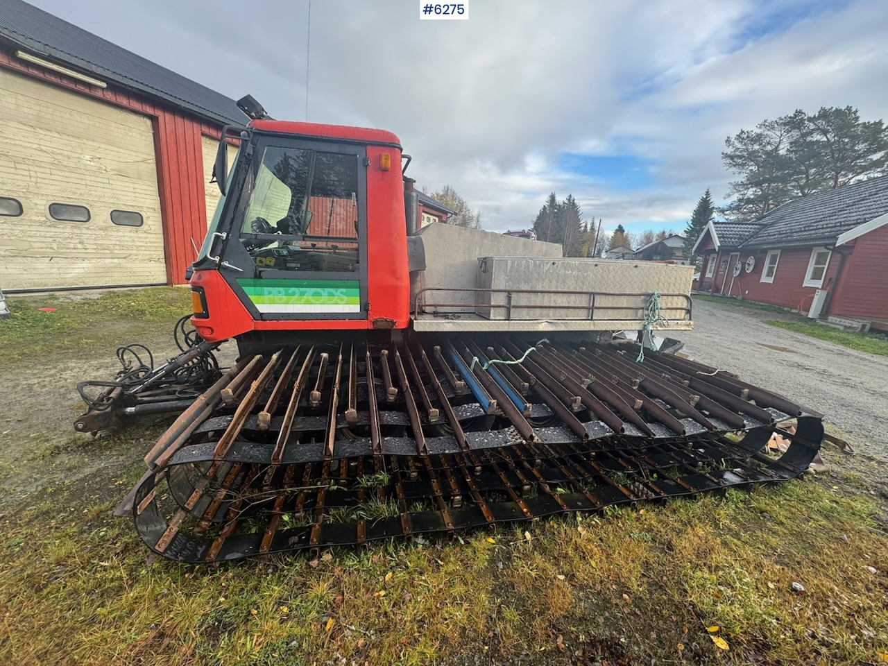 1985 Kässbohrer PB 270DS treadle machine w/ cutters and smoothing board - Komunálne/ Špeciálne stroje: obrázok 5 1985 Kässbohrer PB 270DS treadle machine w/ cutters and smoothing board - Komunálne/ Špeciálne stroje: obrázok 5