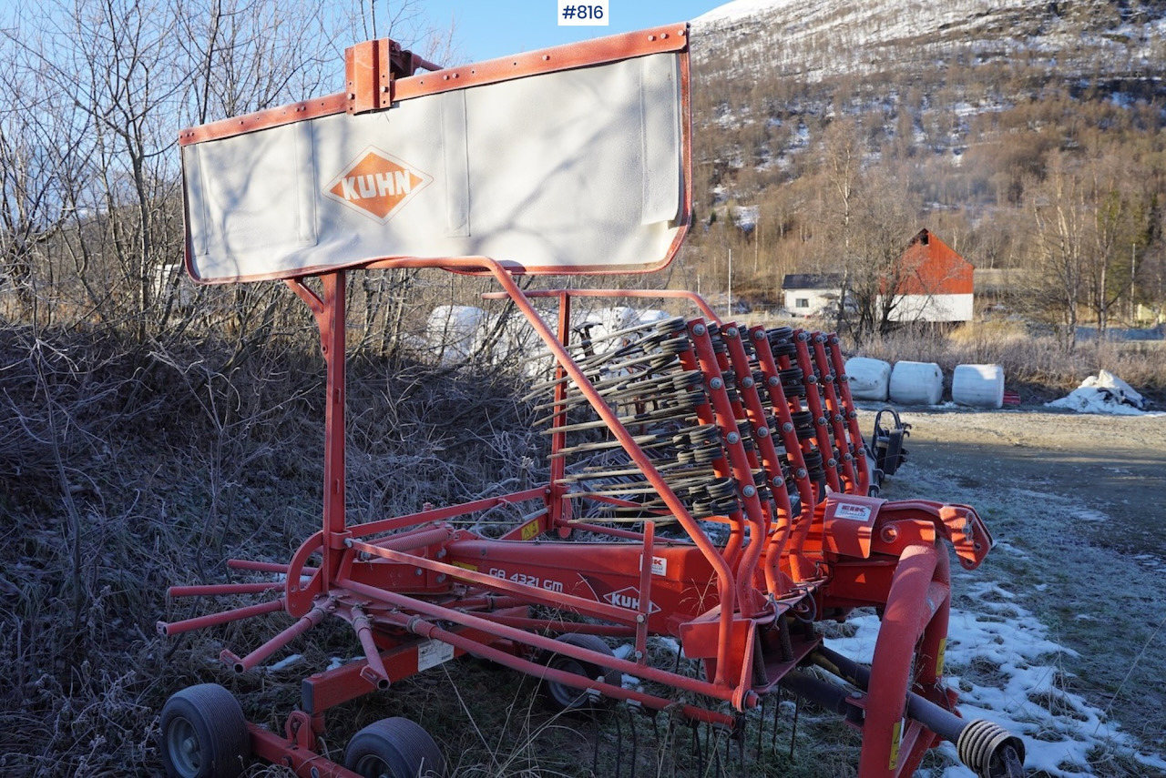 Kuhn GA 4321 GM collector rake - Stroje na zber krmovín: obrázok 4 Kuhn GA 4321 GM collector rake - Stroje na zber krmovín: obrázok 4