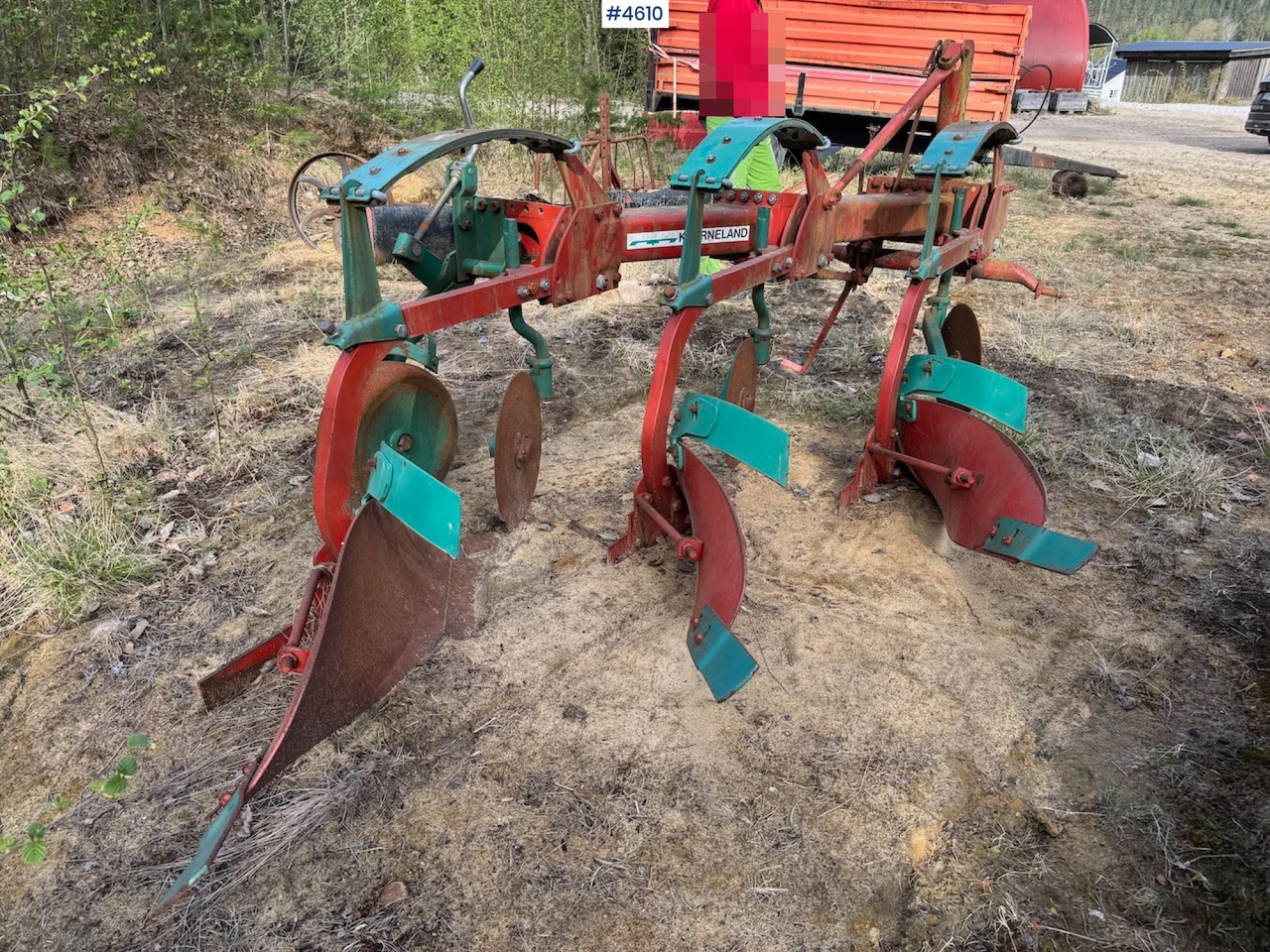 Kverneland Mod A 3-furrow plough - Stroj na obrábanie pôdy: obrázok 4 Kverneland Mod A 3-furrow plough - Stroj na obrábanie pôdy: obrázok 4