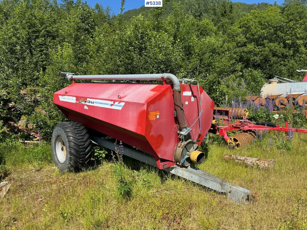 Moi GB 6.0 Fertilizer wagon - Rozmetač hnojiva: obrázok 2 Moi GB 6.0 Fertilizer wagon - Rozmetač hnojiva: obrázok 2