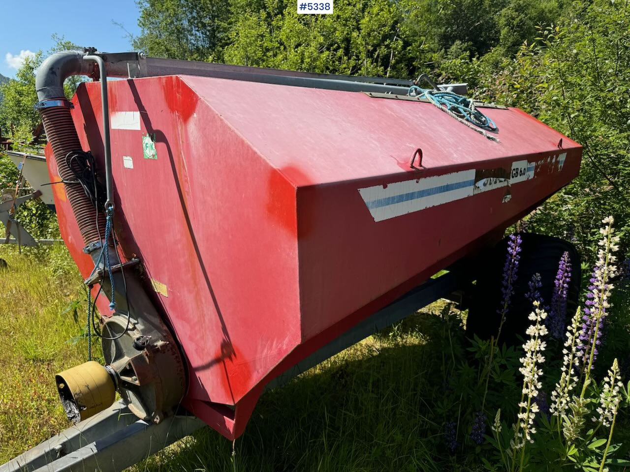 Moi GB 6.0 Fertilizer wagon - Rozmetač hnojiva: obrázok 5 Moi GB 6.0 Fertilizer wagon - Rozmetač hnojiva: obrázok 5