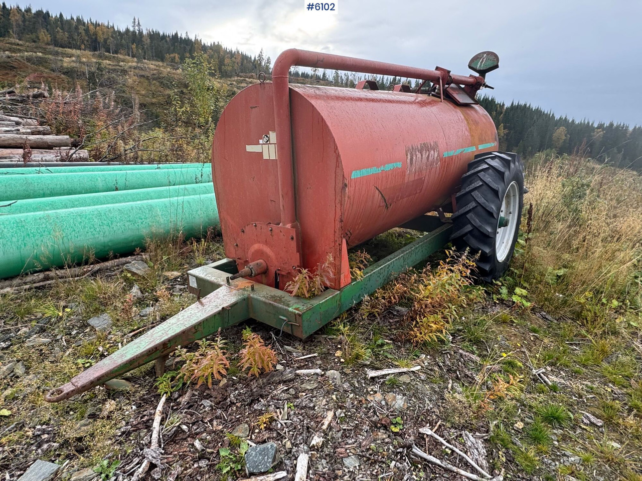 Orkel GV6000 fertilizer trailer - Fekálny náves: obrázok 4 Orkel GV6000 fertilizer trailer - Fekálny náves: obrázok 4