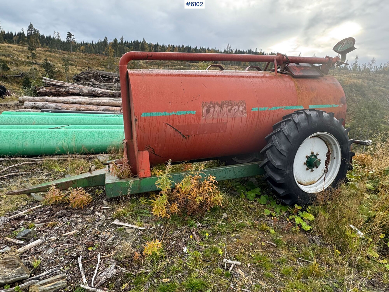 Orkel GV6000 fertilizer trailer - Fekálny náves: obrázok 2 Orkel GV6000 fertilizer trailer - Fekálny náves: obrázok 2