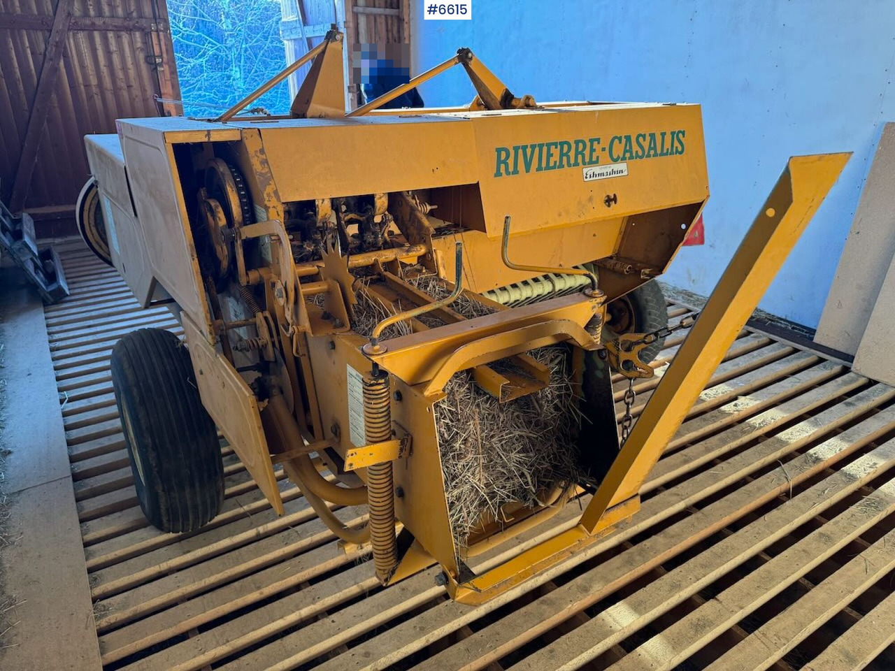 Rivierre-Casalis ER 40C Square baler - Stroje na zber krmovín: obrázok 1 Rivierre-Casalis ER 40C Square baler - Stroje na zber krmovín: obrázok 1