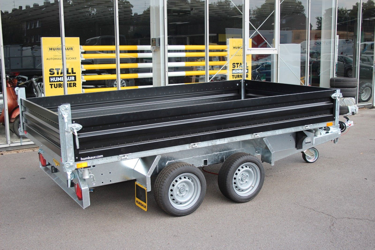 Humbaur HTK 3500.31 Stahl SCHWARZ NEU Dreiseitenkipper - Príves sklápěcí: obrázok 2 Humbaur HTK 3500.31 Stahl SCHWARZ NEU Dreiseitenkipper - Príves sklápěcí: obrázok 2