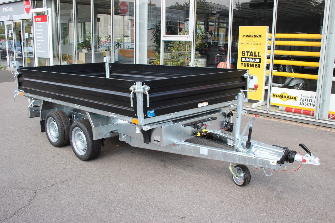 Humbaur HTK 3500.31 Stahl SCHWARZ NEU Dreiseitenkipper - Príves sklápěcí: obrázok 1 Humbaur HTK 3500.31 Stahl SCHWARZ NEU Dreiseitenkipper - Príves sklápěcí: obrázok 1