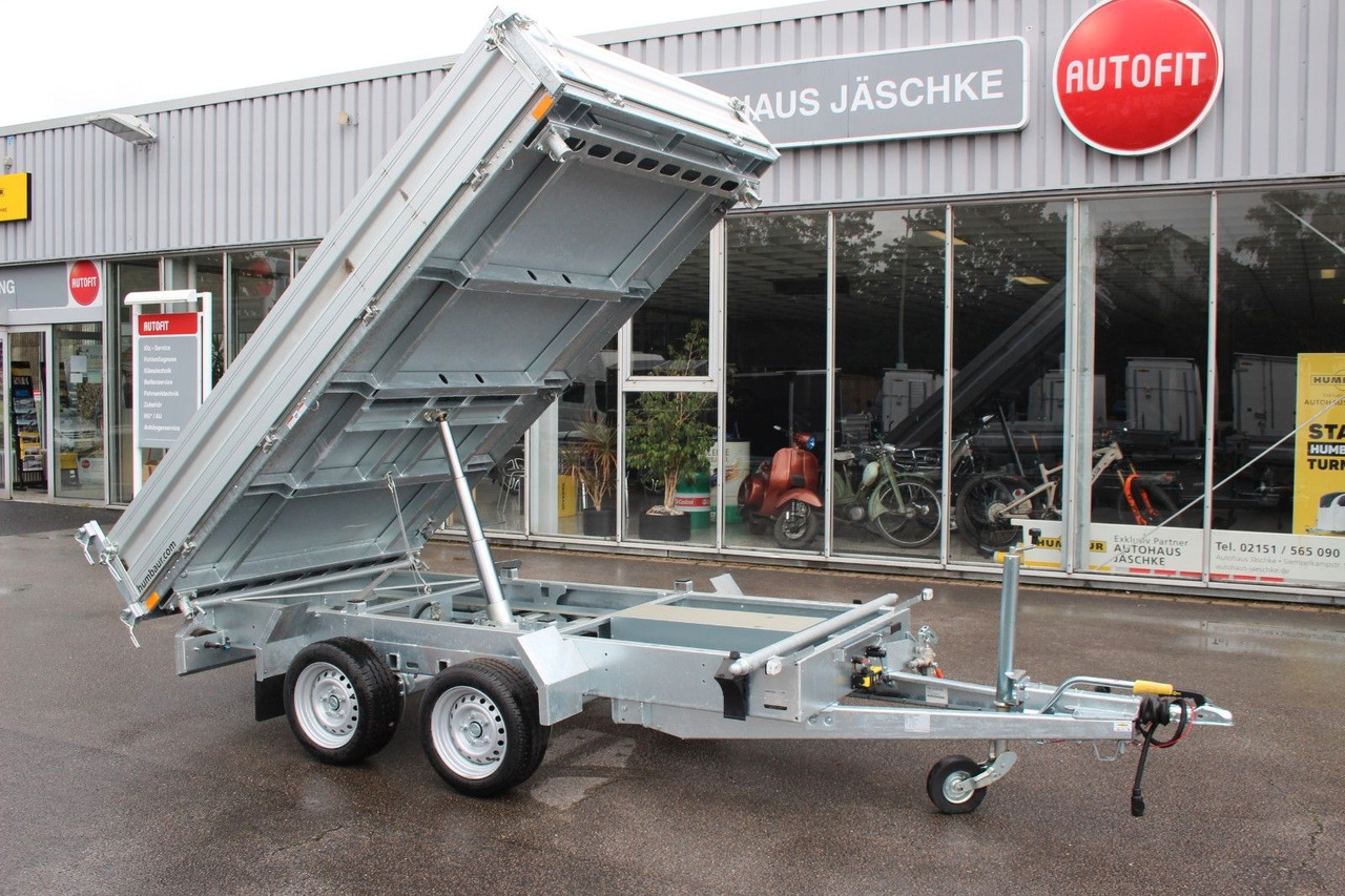 Humbaur Kipper HTK 3000.31 E-PUMPE 3SeitenKipper Alu - Príves sklápěcí: obrázok 1 Humbaur Kipper HTK 3000.31 E-PUMPE 3SeitenKipper Alu - Príves sklápěcí: obrázok 1