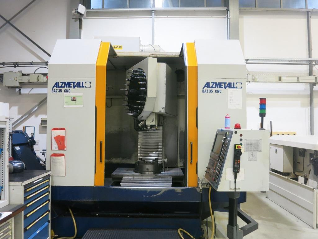 ALZMETALL BAZ 35 CNC - CNC obrábacie centrum: obrázok 1 ALZMETALL BAZ 35 CNC - CNC obrábacie centrum: obrázok 1