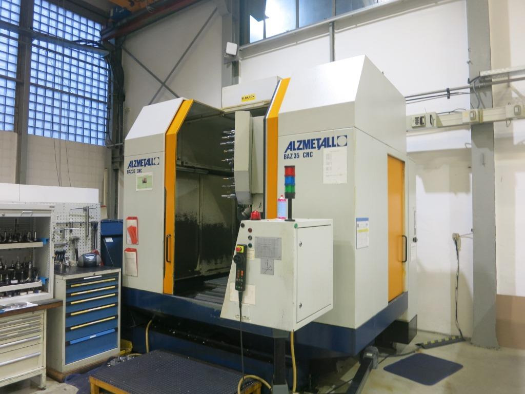 ALZMETALL BAZ 35 CNC - CNC obrábacie centrum: obrázok 5 ALZMETALL BAZ 35 CNC - CNC obrábacie centrum: obrázok 5