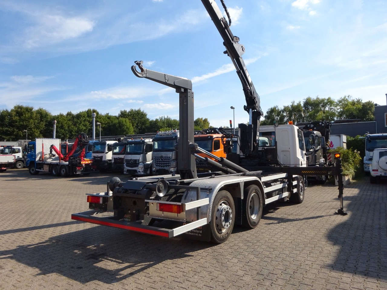 DAF 28-250 CF Abroller + HIA B195-3 Kran - Hákový nosič kontajnerov, Auto s hydraulickou rukou: obrázok 5 DAF 28-250 CF Abroller + HIA B195-3 Kran - Hákový nosič kontajnerov, Auto s hydraulickou rukou: obrázok 5