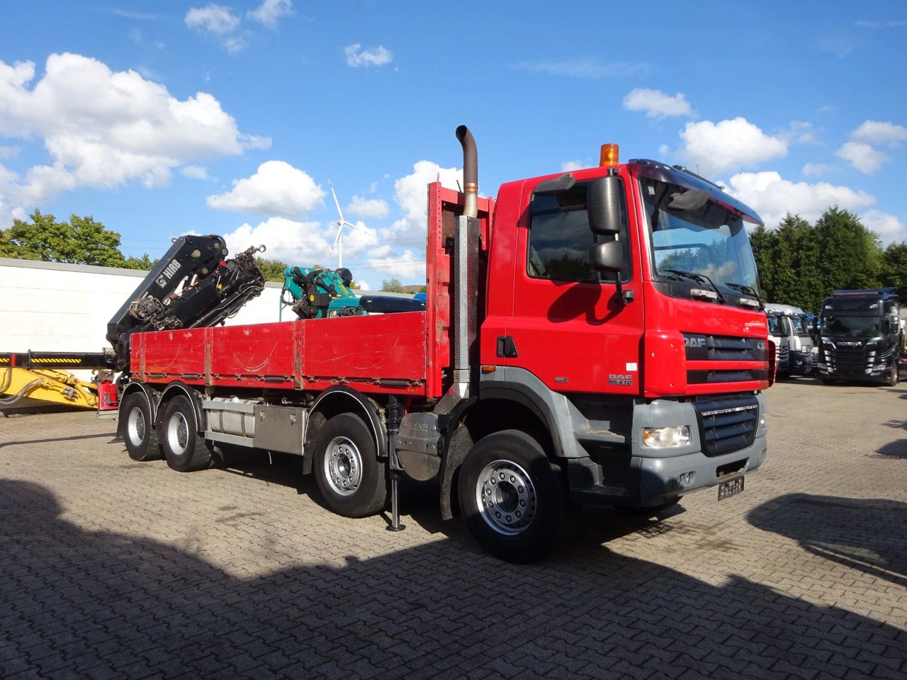 DAF 85.410 Pritsche + HIAB 322E6 Kran 8x4 - Auto s hydraulickou rukou: obrázok 1 DAF 85.410 Pritsche + HIAB 322E6 Kran 8x4 - Auto s hydraulickou rukou: obrázok 1