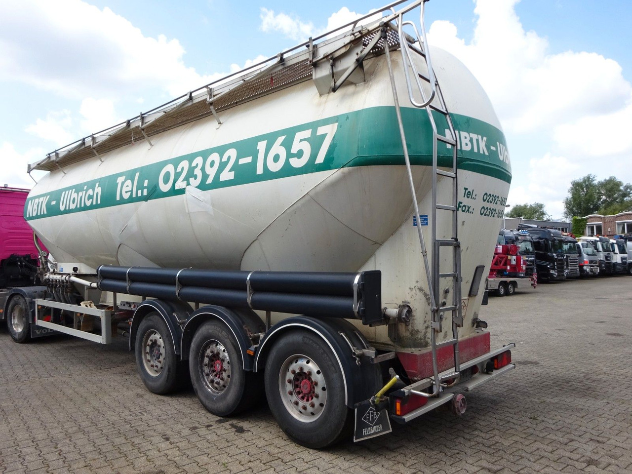 Feldbinder EUT 49.3 Silo für Staub u. Rieselgüter ca. 50m³ - Silocisterna: obrázok 3 Feldbinder EUT 49.3 Silo für Staub u. Rieselgüter ca. 50m³ - Silocisterna: obrázok 3