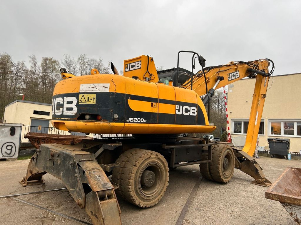 JCB JS 200 W Umschlagbagger JCB JS 200 W Umschlagbagger - Kolesové rýpadlo: obrázok 3 JCB JS 200 W Umschlagbagger JCB JS 200 W Umschlagbagger - Kolesové rýpadlo: obrázok 3