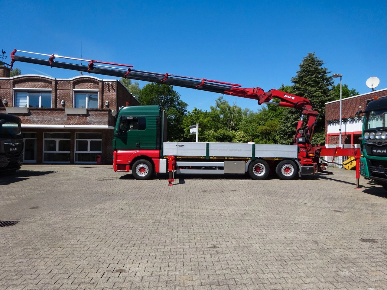 MAN 26.480 TGX + MKG HLK531 Kran +Lift-Lenkachse - Auto s hydraulickou rukou: obrázok 2 MAN 26.480 TGX + MKG HLK531 Kran +Lift-Lenkachse - Auto s hydraulickou rukou: obrázok 2