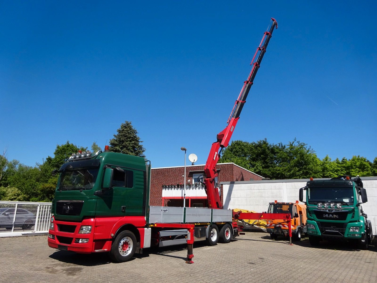MAN 26.480 TGX + MKG HLK531 Kran +Lift-Lenkachse - Auto s hydraulickou rukou: obrázok 4 MAN 26.480 TGX + MKG HLK531 Kran +Lift-Lenkachse - Auto s hydraulickou rukou: obrázok 4