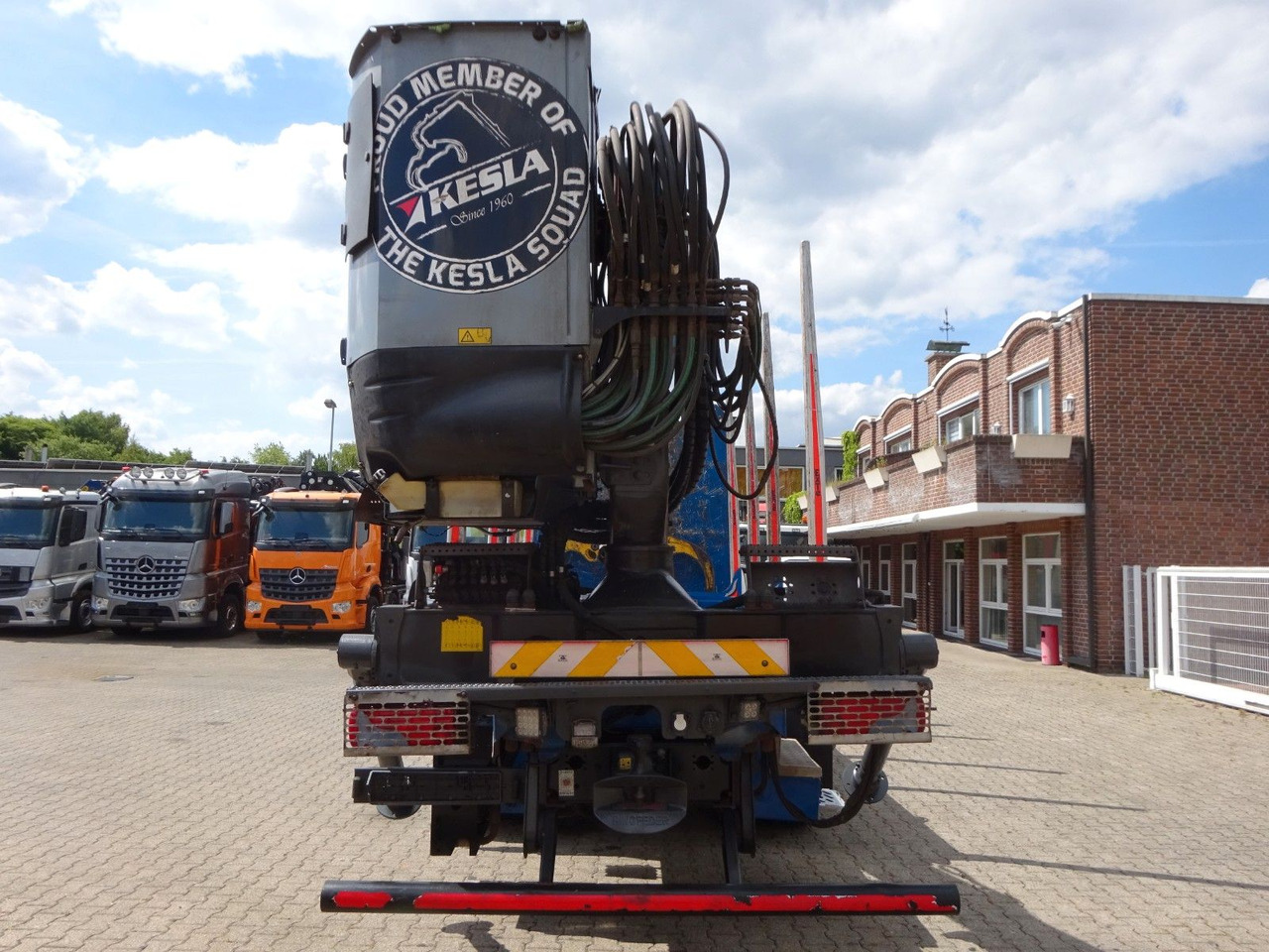 MAN 26.510 mit KESLA 2112 Holzkran+Kabine+Greifer - Nákladné vozidlo na prepravu dreva, Auto s hydraulickou rukou: obrázok 5 MAN 26.510 mit KESLA 2112 Holzkran+Kabine+Greifer - Nákladné vozidlo na prepravu dreva, Auto s hydraulickou rukou: obrázok 5