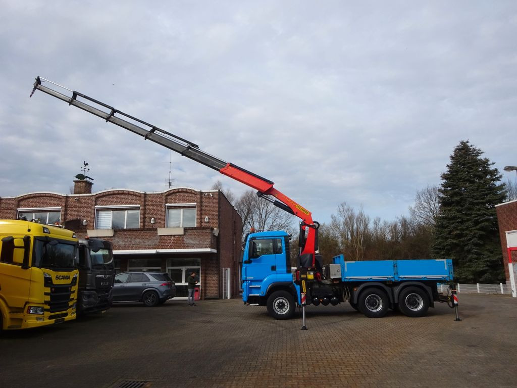 MAN 28.460 TGS Pritsche + PK 34002 Kran 6x4 - Auto s hydraulickou rukou, Valníkový/ Plošinový nákladný automobil: obrázok 2 MAN 28.460 TGS Pritsche + PK 34002 Kran 6x4 - Auto s hydraulickou rukou, Valníkový/ Plošinový nákladný automobil: obrázok 2