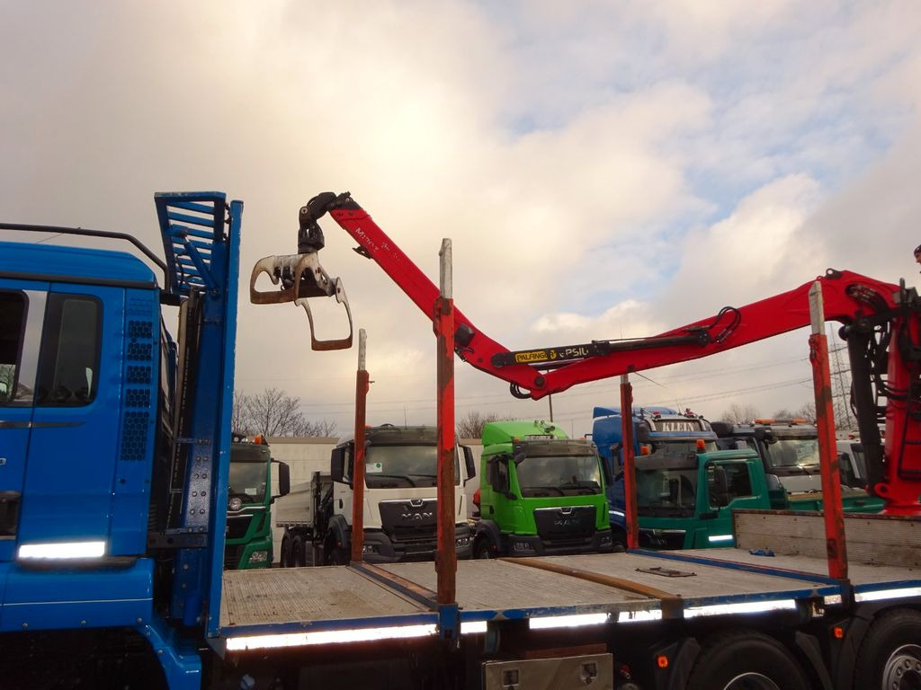 MAN 28.500 TGS mit EPSILON-Kran+Achleitner Anhänger MAN 28.500 TGS Allrad. HOLZZUG EPSILON-Kran GREIFER - Nákladné vozidlo na prepravu dreva, Auto s hydraulickou rukou: obrázok 4 MAN 28.500 TGS mit EPSILON-Kran+Achleitner Anhänger MAN 28.500 TGS Allrad. HOLZZUG EPSILON-Kran GREIFER - Nákladné vozidlo na prepravu dreva, Auto s hydraulickou rukou: obrázok 4