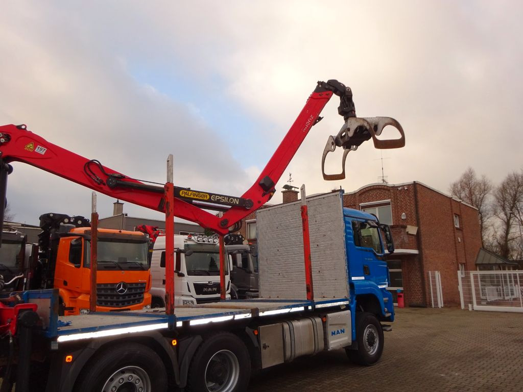 MAN 28.500 TGS mit EPSILON-Kran+Achleitner Anhänger MAN 28.500 TGS Allrad. HOLZZUG EPSILON-Kran GREIFER - Nákladné vozidlo na prepravu dreva, Auto s hydraulickou rukou: obrázok 5 MAN 28.500 TGS mit EPSILON-Kran+Achleitner Anhänger MAN 28.500 TGS Allrad. HOLZZUG EPSILON-Kran GREIFER - Nákladné vozidlo na prepravu dreva, Auto s hydraulickou rukou: obrázok 5