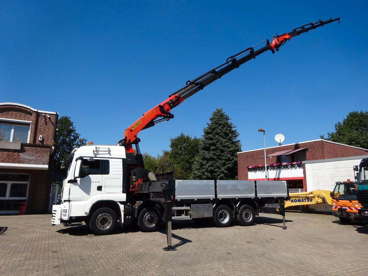 MAN 35.480 HYDRO TGS Pritsche + PK 65002 Kran 8x2-4 - Auto s hydraulickou rukou: obrázok 5 MAN 35.480 HYDRO TGS Pritsche + PK 65002 Kran 8x2-4 - Auto s hydraulickou rukou: obrázok 5